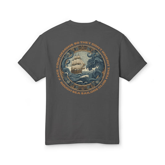 RSSC "FACE YOUR DEMONS" HEAVY WEIGHT T-SHIRT